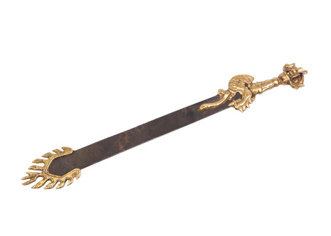 Риди, индийский прямой меч длиной 43см