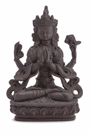 Сувенир из керамики Авалокитешвара Ченрезиг 19,5см