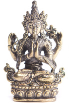 Металлические статуэтки Ченрези 5см