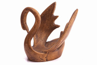 Сувенир из керамики Лебедь 7см