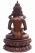 Деревянная статуя Самантабхадра 45см