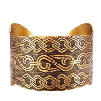 Славянский браслет из латуни "Киевляночка"