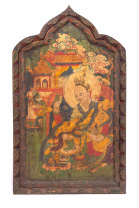 Восточное панно-тханка Вельможа-поэт 60х78см Восточное панно-тханка Вельможа-поэт 60х78см