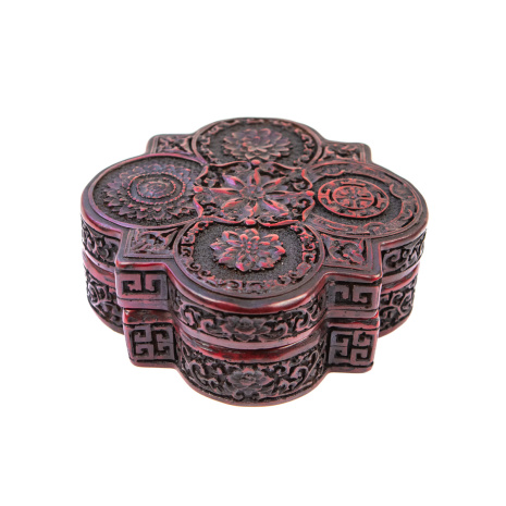 Сувенир из керамики Восточная шкатулка &amp;quot;Мандала&amp;quot; 15,5х15,5см