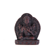 Сувенир из керамики Белая Тара барельеф 5см