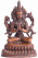 Бронзовая статуя Авалокитешвара 10см