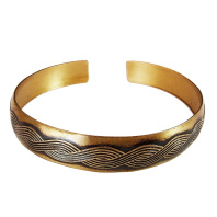 Славянский браслет из латуни "Северное море"