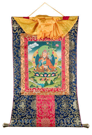 Рисованная Тханка Падмасамбхава (Гуру Ринпоче) 67х82см