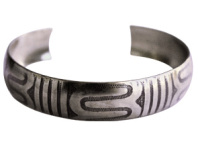 Славянский браслет из мельхиора "Людогощенский"