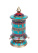 Молитвенный барабан настольный h-16см, украшен бирюзой, кораллом и лазуритом