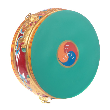 Тибетский барабан подвесной диаметр 40-43см