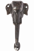 Восточная дверная ручка Голова слона длиной 12см