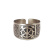 Славянское кольцо из латуни c посеребрением &amp;quot;Благожелание&amp;quot;