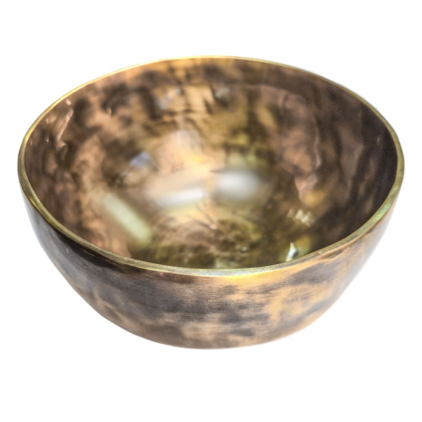 Кованая тибетская поющая чаша диаметр 16см