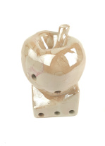 Восточная керамическая Аромалампа Яблоко высотой 13см Восточная керамическая Аромалампа Яблоко высотой 13см