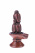 Сувенир из керамики Шивалингам с лицами 19см