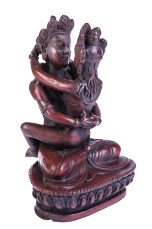 Сувенир из керамики Бодхисаттва Самантабхадра 15см