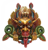 Восточная маска Чеппу высота 80см