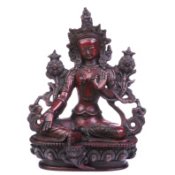 Сувенир из керамики Зеленая Тара 21см Сувенир из керамики Зеленая Тара 21см