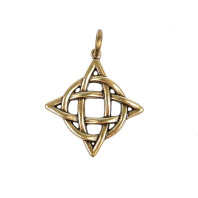 Славянская подвеска из латуни "Чертог"