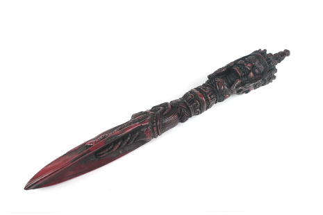 Ритуальный нож Пурба из керамики длиной 30см