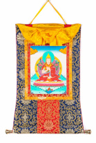 Рисованная Тханка Лама Цонкапа 51х77см Рисованная Тханка Лама Цонкапа 51х77см