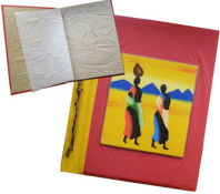 Фотоальбом, обложка-рисунок на дереве