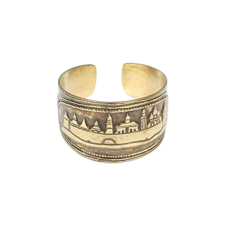 Славянское кольцо из латуни &amp;quot;Великий Новгород&amp;quot;