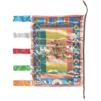 Молитвенный Флаг Гесара на шест размер 91х94см Молитвенный Флаг Гесара на шест размер 91х94см