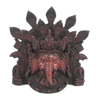 Сувенир из керамики маска Ганеша 22см Сувенир из керамики маска Ганеша 22см