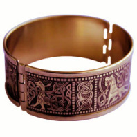 Славянский медный браслет "Киевский "