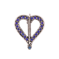 Тибетская подвеска-медальон Сердце