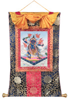 Рисованная Тханка Экаджати 55х80см Рисованная Тханка Экаджати 55х80см