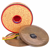 Тибетский музыкальный инструмент цимбалы Силньен (Сил-Ньян) диаметр 30см