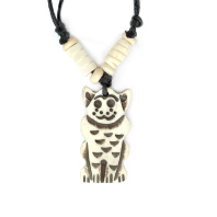 Амулет из кости Кот Амулет из кости Кот