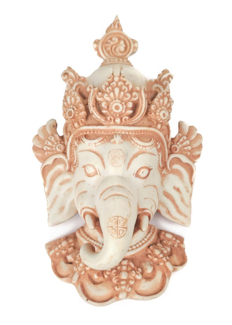 Сувенир из керамики маска Ганеша 16,5см