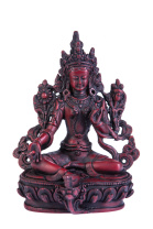 Сувенир из керамики Зеленая Тара 15см Сувенир из керамики Зеленая Тара 15см