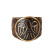 Славянское кольцо из латуни &amp;quot;Сокол&amp;quot;