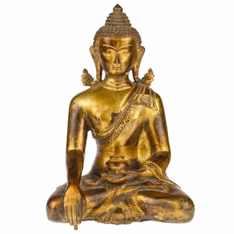 Бронзовая статуя Будда Шакьямуни 16см