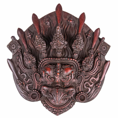 Сувенир из керамики маска Гаруда 14см