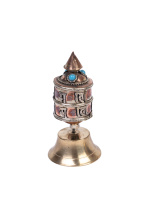 Молитвенный барабан настольный высота 7,5см диаметр 3,5см Молитвенный барабан настольный высота 7,5см диаметр 3,5см