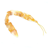 Перекидные четки из янтаря имитация длина 25см Перекидные четки из янтаря имитация длина 25см