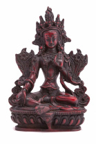 Сувенир из керамики Зеленая Тара 15см Сувенир из керамики Зеленая Тара 15см