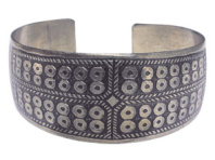 Славянский браслет из мельхиора "Жито"