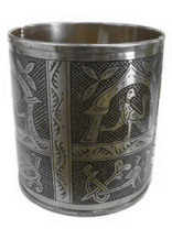 Славянский браслет из мельхиора "Орловский"