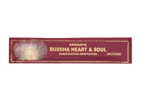 Бамбуковое благовоние Сердце и душа Будды (очищающая медитация) с гербарием