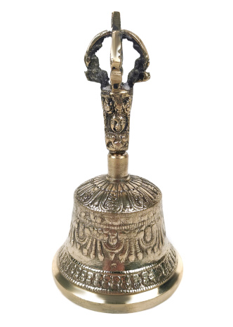 Тибетский колокольчик (без ваджра) диаметр 7,5см высотой 14,5см