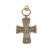 Славянская подвеска из латуни &amp;quot;Раннехристианский нательный крест с распятием&amp;quot;
