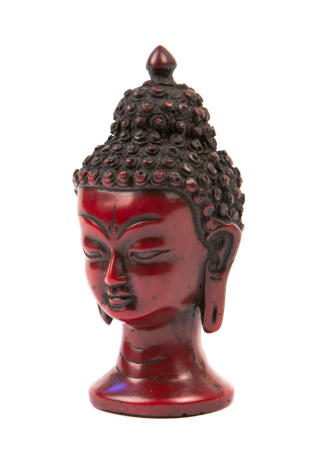 Сувенир из керамики Голова Будды 11см диаметр 4,5см