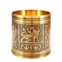 Славянский браслет из латуни "Старая рязань"